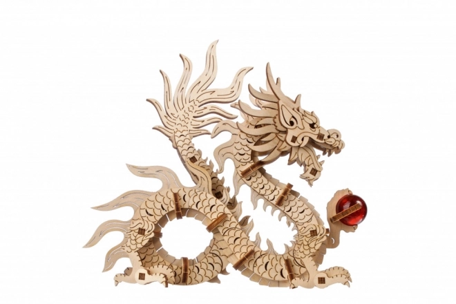 Ugears 3D træ mekanisk puslespil Drage