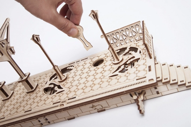 Ugears 3D puslespil - Station 196 dele