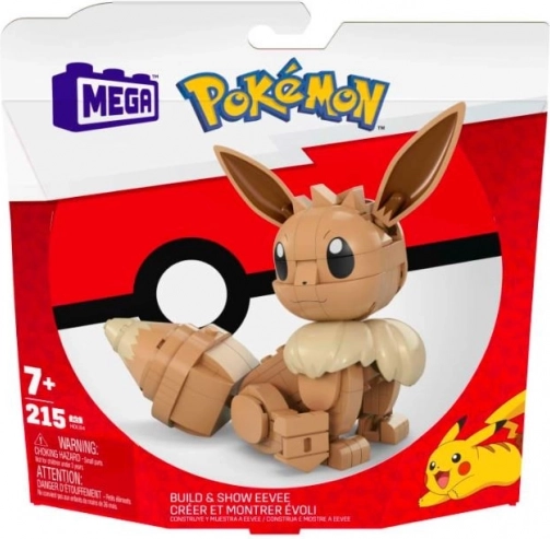 Byggesæt Pokémon Squirtle mellemstørrelse – samlbar figur – Eevee