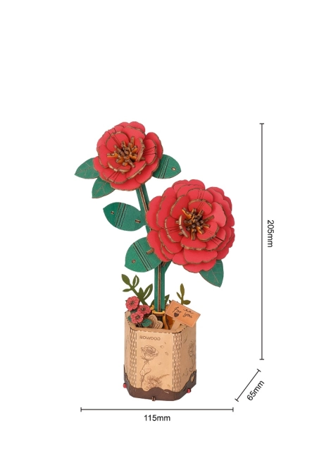 Realistisk blomst som varig dekoration