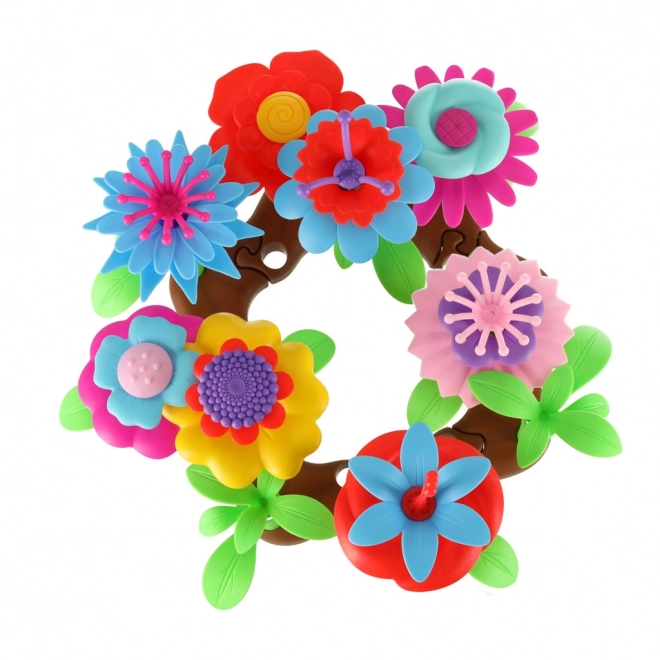 Kreativt blomsterbyggesæt have