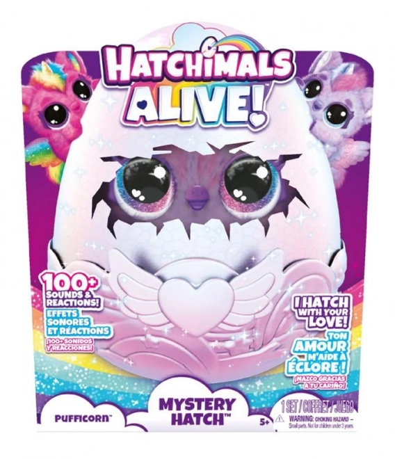 Interaktivt kæledyr Hatchimals Enhjørning