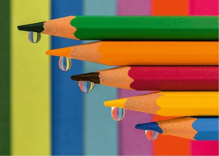 Ravensburger puslespil Pencils 1000 brikker
