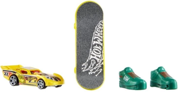 Kombination af bil og fingerboard