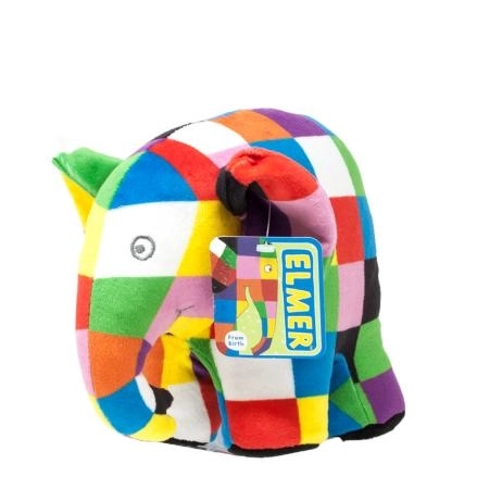 Regnbue Plysbamse Elefanten Elmer