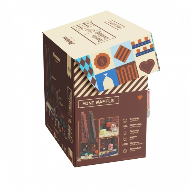 Byggesæt Mini Vaffel - Wedel Chokoladefabrik, 230 stykker
