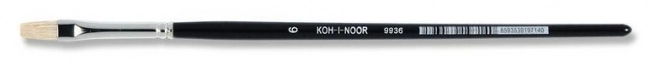 KOH-I-NOOR Flad pensel nr. 6