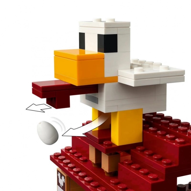 LEGO Minecraft 21273 Angreb af ghastballonen på landsbyen