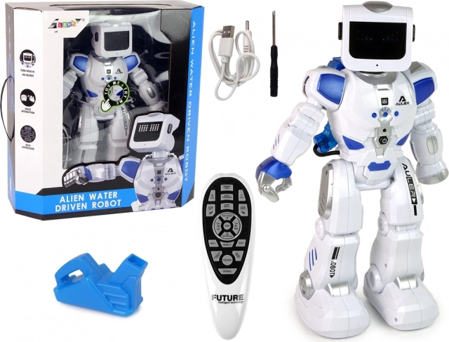 Intelligent interaktiv vandrobot med fjernbetjening