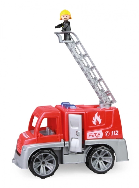 Auto Truxx brandbil plast 29cm med figur i kasse 39x22x16cm 24m+