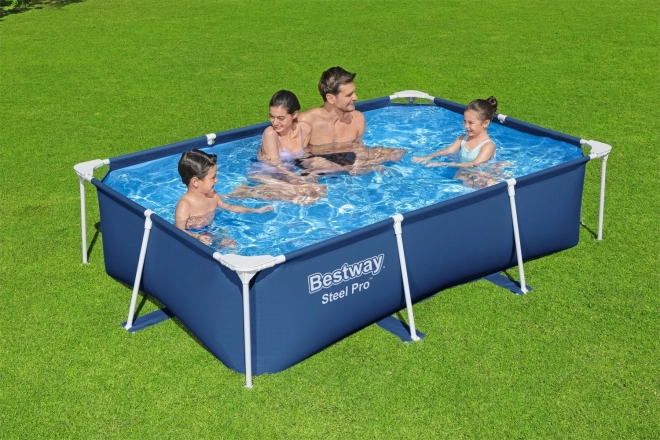 DeluxeJr Steel Pro Rack Pool 259x170x61 BESTWAY til haven