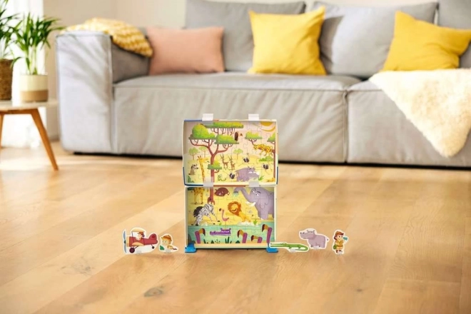 RAVENSBURGER Puslespil&Leg: Safari 2x24 brikker