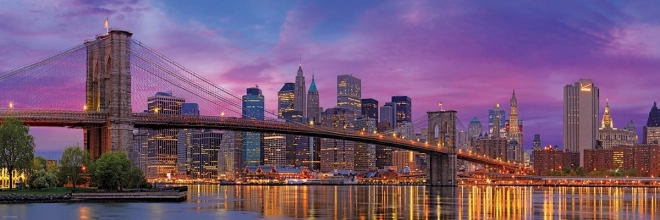 Panoramapuslespil Brooklyn Bridge New York 1000 brikker