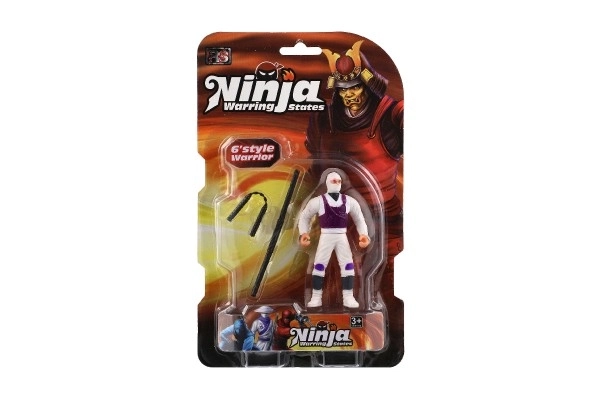 Ninja figur med tilbehør 10 cm