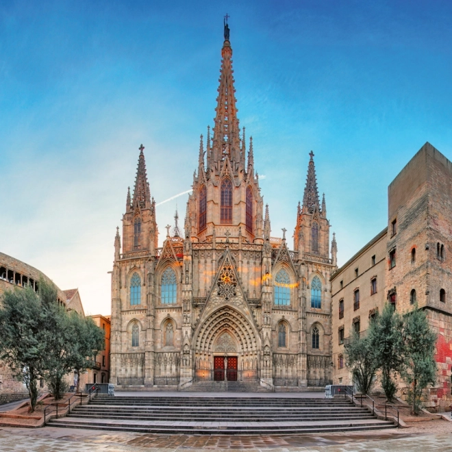 Vægkalender Barcelona 2026, 30 x 30 cm