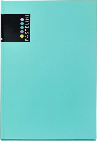 Notatbog A5 PASTELINI grøn, mat laminering