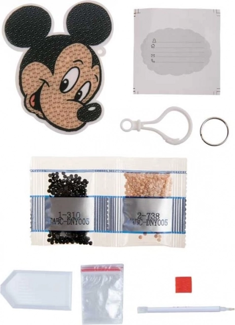 Crystal Art vedhæng Mickey Mouse