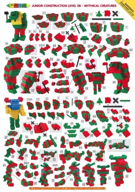 Konstruktive Klodser Mystiske Skabninger