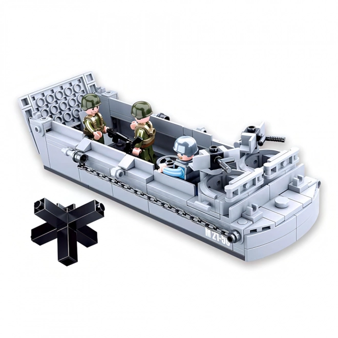 Sluban Army WW2 M38-B0855 Landgangsbåd