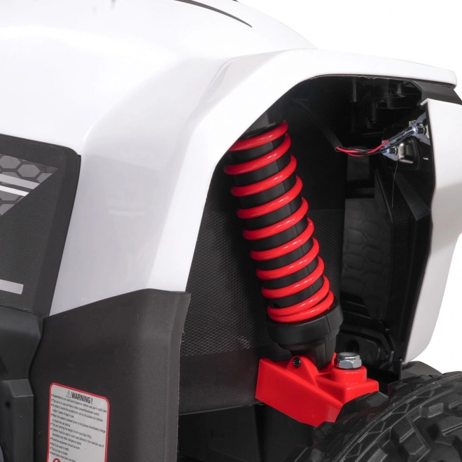 Firehjulet Fast Wheel – Hvid