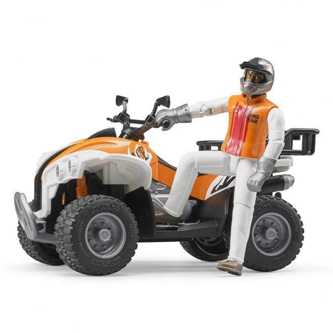 Bruder BWORLD ATV med fører