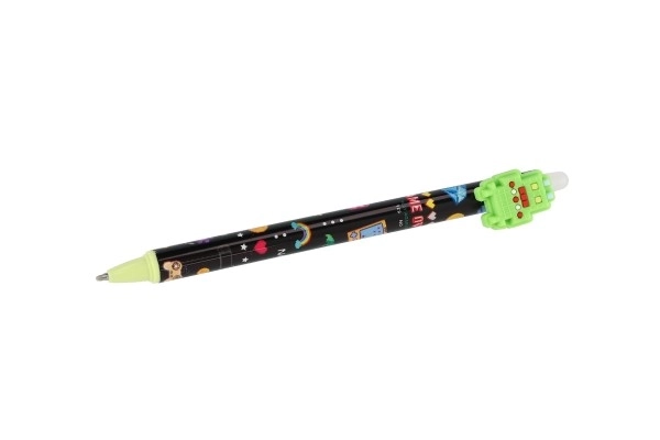 Viskelæder/pen gummi Street spil 15 cm plast 6 slags 36 stk i boks