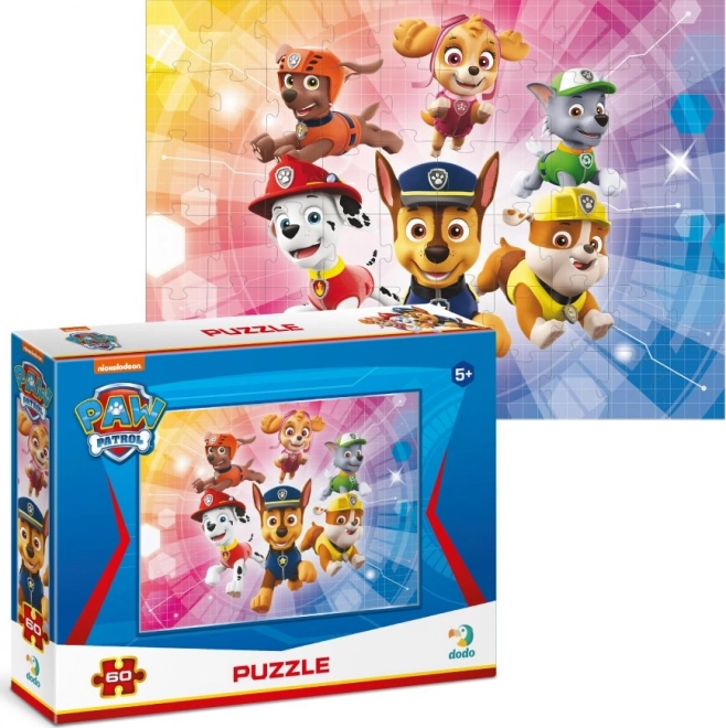 Puslespil Paw Patrol: Super Hold 60 brikker
