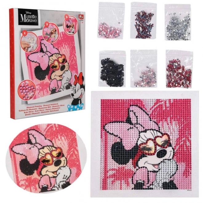Disney Diamantmaleri Minnie Mouse