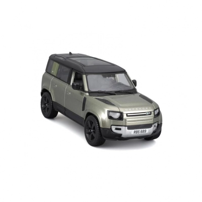 Metal modelbil Land Rover Defender 110 grøn