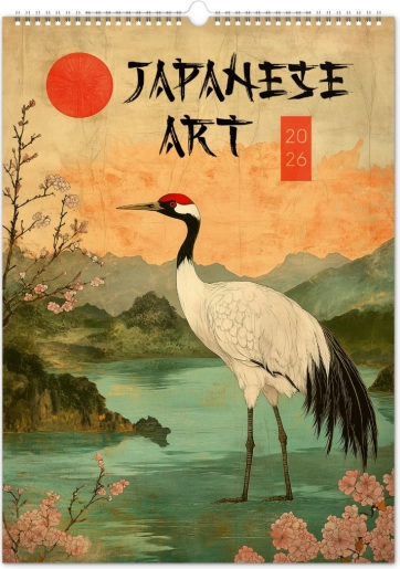 Vægkalender Vintage plakater – Japansk kunst 2026
