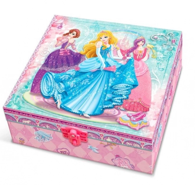 Pecoware kasse med hylder - Prinsesse