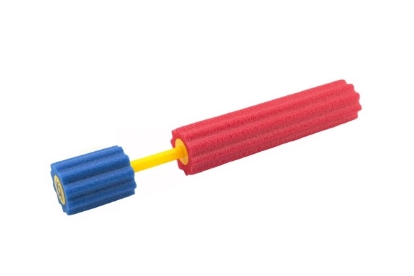 Vandrør skum spray 35cm mix farver i net