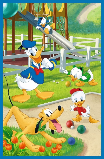 Puslespil Team Mickey Mouse 3x80 brikker