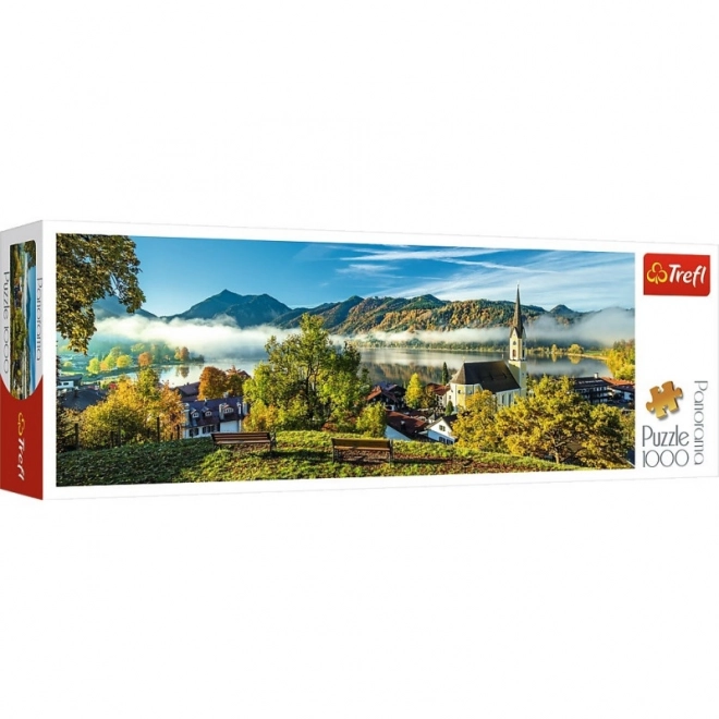Panoramapuslespil Søen Schliersee 1000 stk