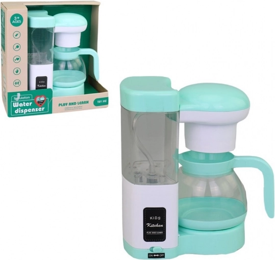 Batteridrevet kaffemaskine med lys og lyd
