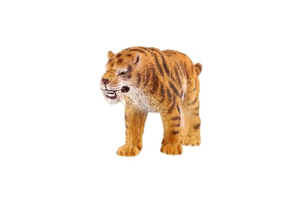 Sabeltandet tiger zoologisk plast 13cm i pose
