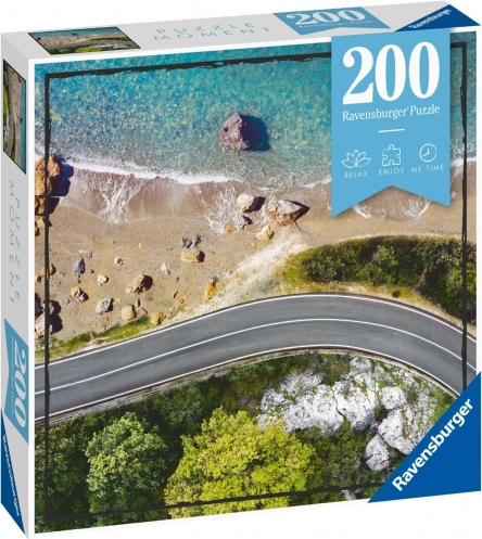 RAVENSBURGER Puzzle Moment: Strandsti 200 brikker