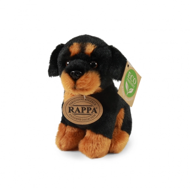 Plys hund siddende mix 12 cm MILJØVENLIG