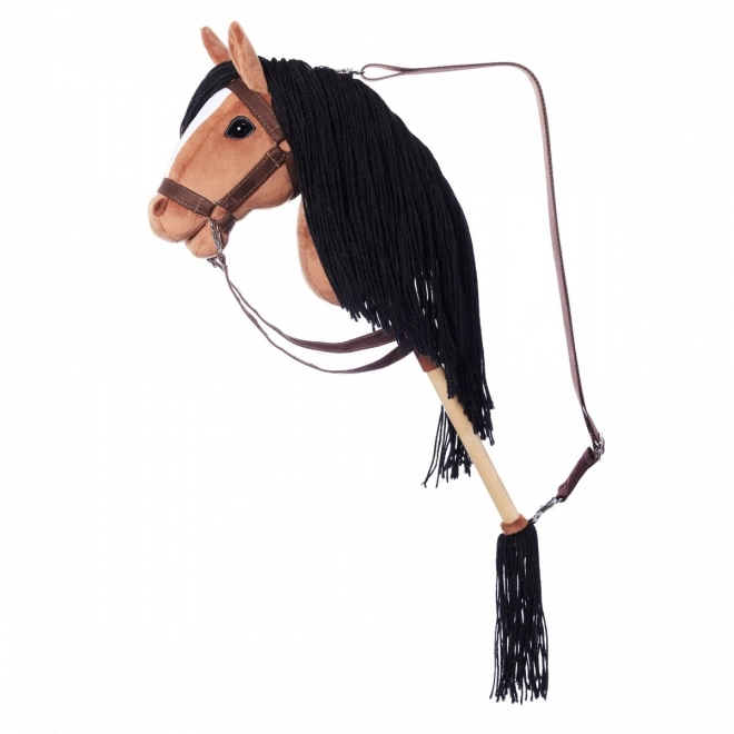 Hest på pind Hobby Horse HOPPIHORSE mørkebrun