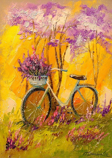 ENJOY Puzzle Min cykel 1000 brikker
