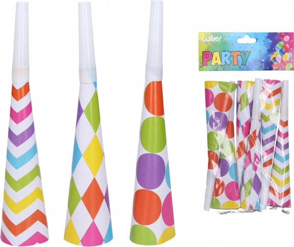 Partytrumpeter MIX 20 cm