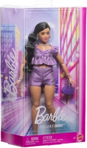 Barbie Deluxe Modedukke - Lilla Shorts