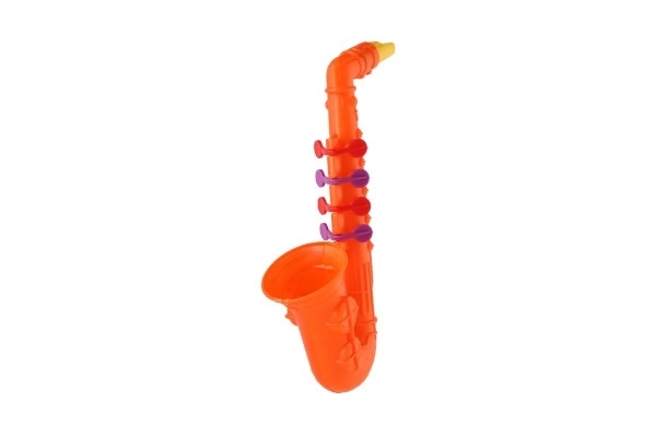 Saxofon plastik 24cm 2 farver i pose