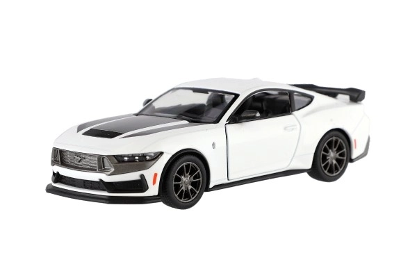 Auto Kinsmart 2024 Ford Mustang Dark Horse 1:38 metal/plast 12,5cm 4 farver med tilbagespoling, 12 stk i kassen