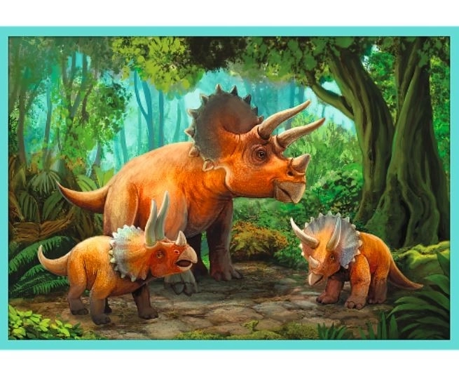 Puzzle Mød dinosaurerne