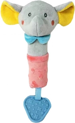 Plys-elefant med lyd 17 cm – TULILO