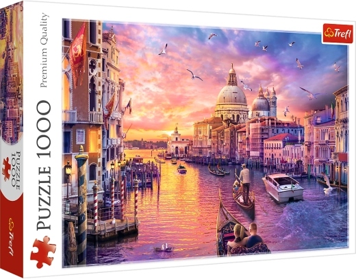 Puslespil 1000 brikker – Venedigs magi TREFL