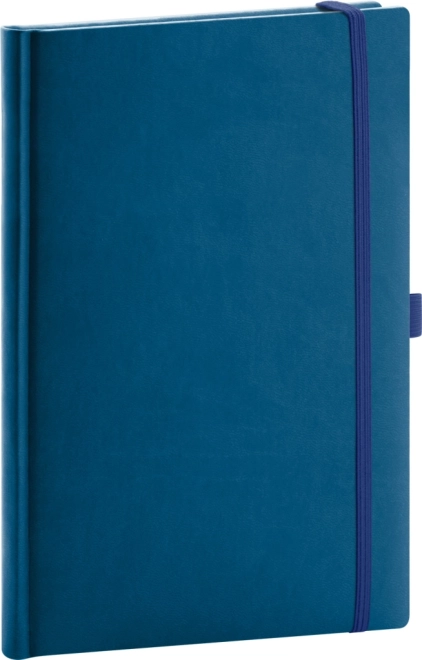 Elegant prikket notesbog i blå