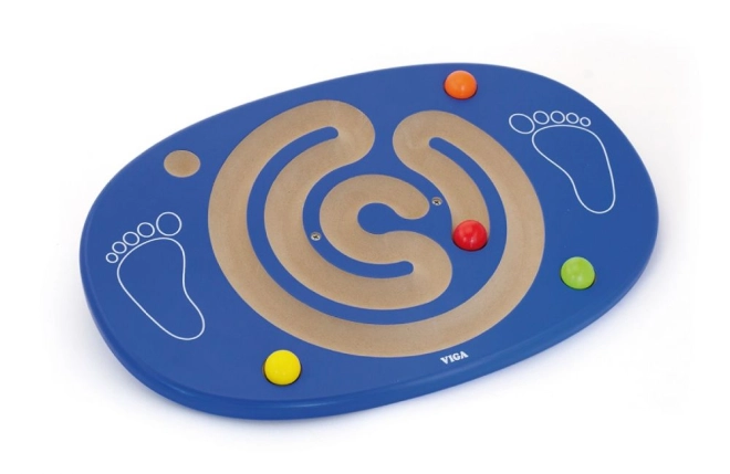 Legende balance med labyrint