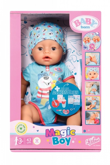 BABY born med magisk sut, dreng, 43 cm